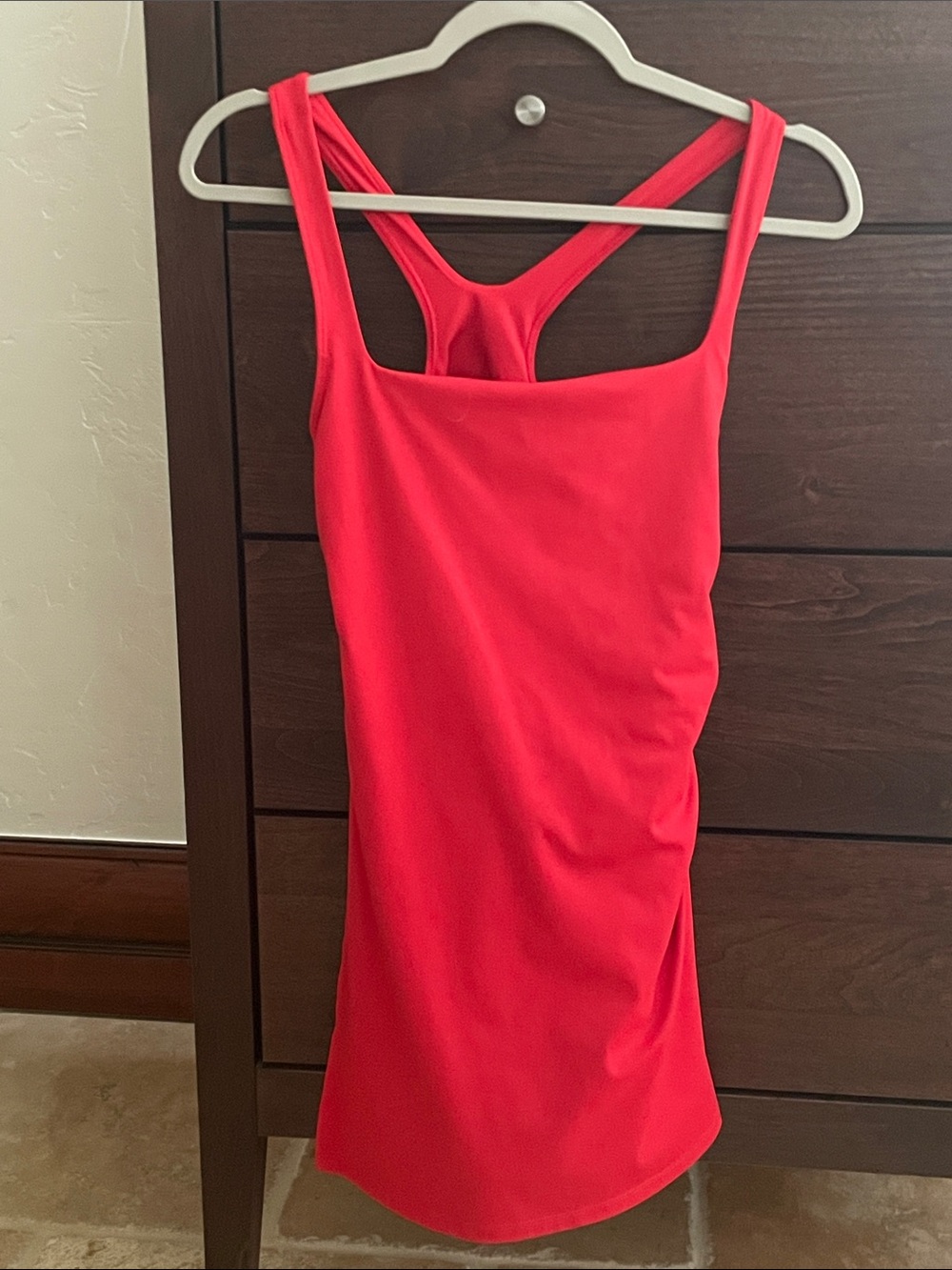 Perfect for gameday! Red athletic dress